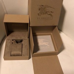 Burberry watch box